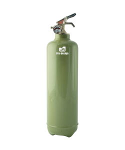 Fire extinguisher design khaki