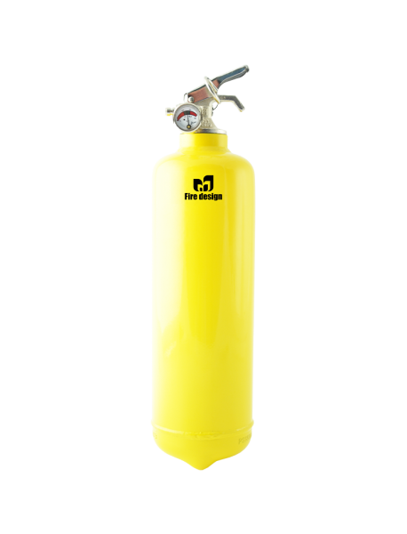 Fire extinguisher yellow