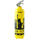 Fire extinguisher design States yellow black