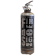 Fire extinguisher design RG raw black