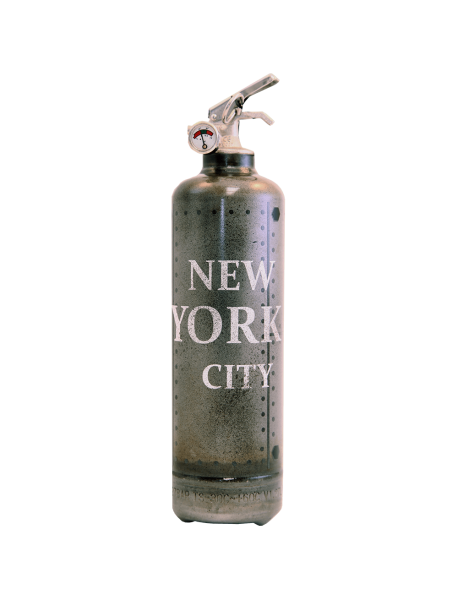 Extincteur design Metal NY City