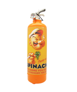 Fire extinguisher design Popeye Spinach