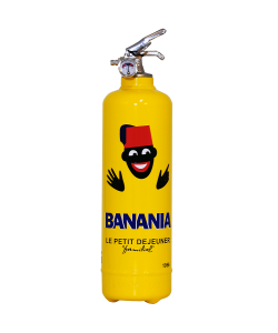 Fire extinguisher design Banania 1956