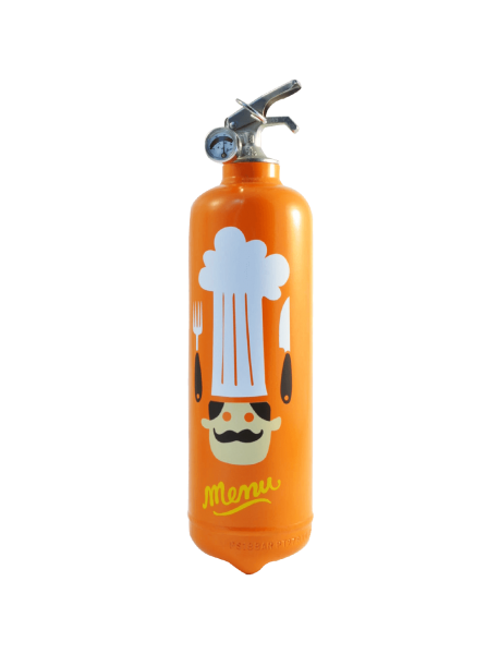 Fire extinguisher design AKLH Cook orange