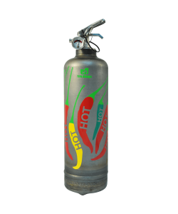 Fire extinguisher design DV Piments vintage