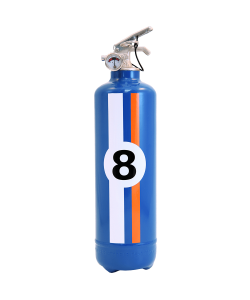 Extincteur design E2R Charly Hill bleu