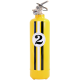 Fire extinguisher design auto E2R Fangio yellow