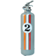Extincteur design auto E2R Fangio gris