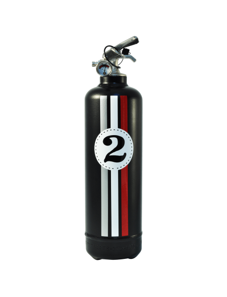 Fire extinguisher design auto E2R Fangio black
