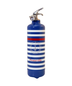 Extincteur design PC Marine Nationale bleu
