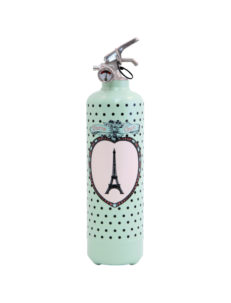 Estintore design PC Medaillon nero