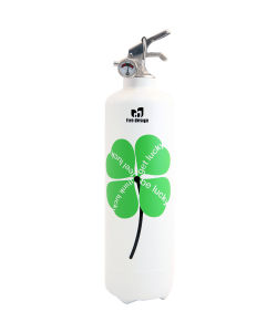 Fire extinguisher design DV Lucky white