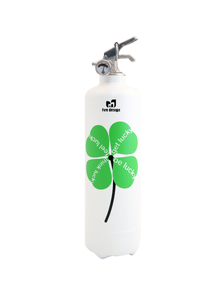 extincteur design DV Lucky blanc