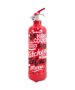 Fire extinguisher design AKLH Kitchen red