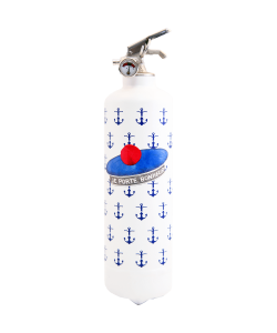 Fire extinguisher design Parischéri Ancre white