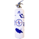 Fire extinguisher design Atlantic white