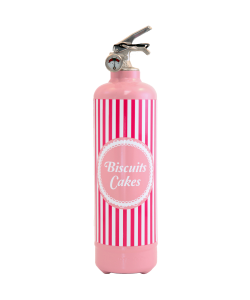 Fire extinguisher design Biscuits Cakes light pink