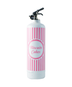 Fire extinguisher design Biscuits Cakes white