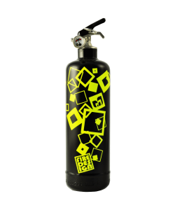 Estintore design Carrés nero