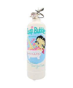 Extincteur design Betty Boop Long Bubbles