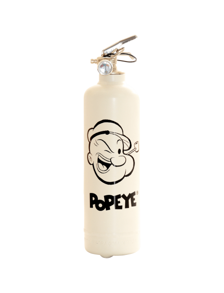 Extincteur design Popeye Classic blanc