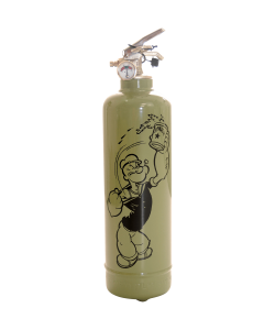 Fire extinguisher design Popeye Boxeur khaki