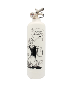 Fire extinguisher design Popeye Chanteur white
