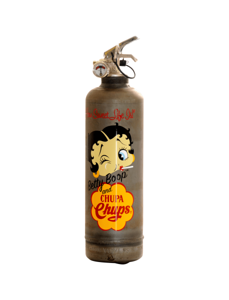 Extincteur vintage Betty Boop Chupa