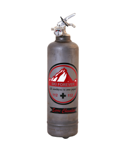 Fire extinguisher design Ski Forever vintage