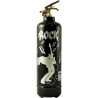 Estintore design Rock N Roll nero