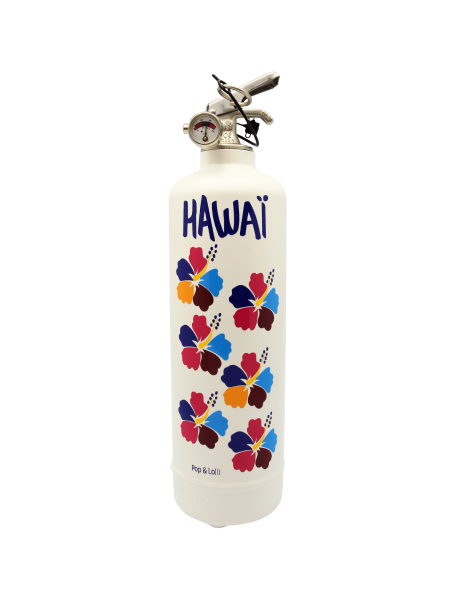 Fire extinguisher design POP LOLLI Hawaii white