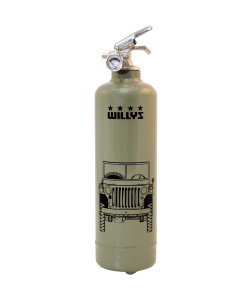 Fire extinguisher design Willys Jeep