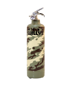 Fire extinguisher design Willys military khaki