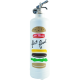 Fire extinguisher design AKLH Fast Food white