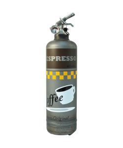 fire extinguisher design espresso vintage