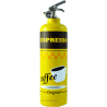 Estintore design espresso giallo