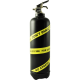 extincteur design expert noir jaune