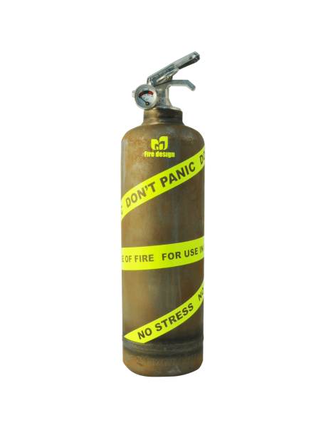 fire extinguisher design expert vintage yellow