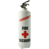 Estintore design Emergency bianco