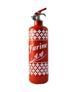 fire extinguisher design farine red