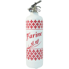 Estintore design Farine bianco