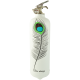 extincteur déco peacock blanc