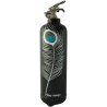 Estintore design Peacock nero