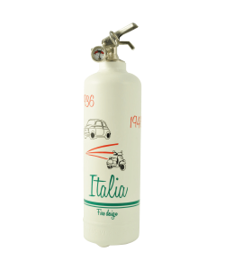 Fire extinguisher design Italia duo white