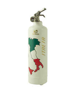 Fire extinguisher design Italia white