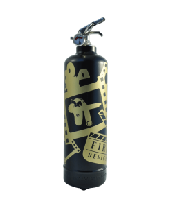 Fire extinguisher design Cine gun black