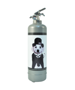 Fire extinguisher design Pets Rock Cinema grey