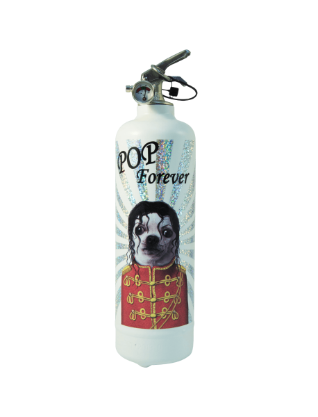 Extincteur design Pets Rock Pop Forever