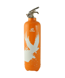 Fire extinguisher design Birdflight orange