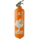 estintore design Chat Vorace orange
